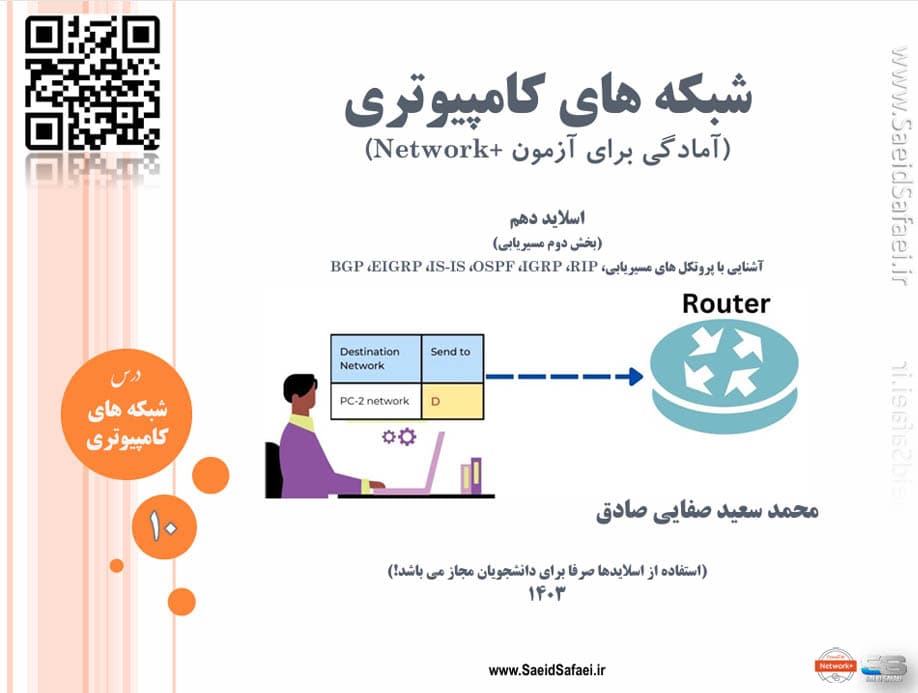 بخش دوم مسیریابی
